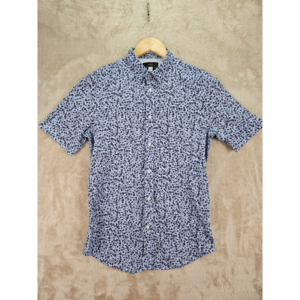Diesel Slim-fit Shirt Button-down Ditsy Floral Print Men's Size M